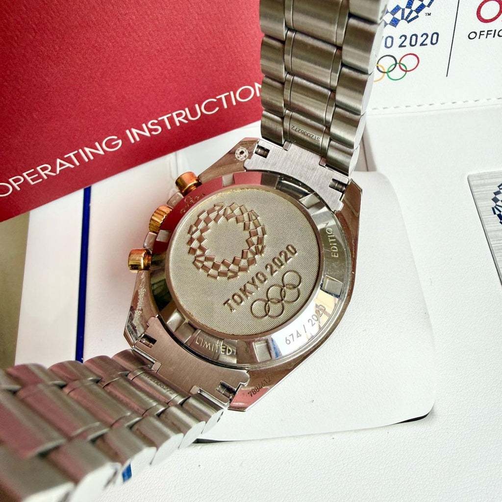Omega Speedmaster Moonwatch 522.20.42.30.01.001 Box & Papers