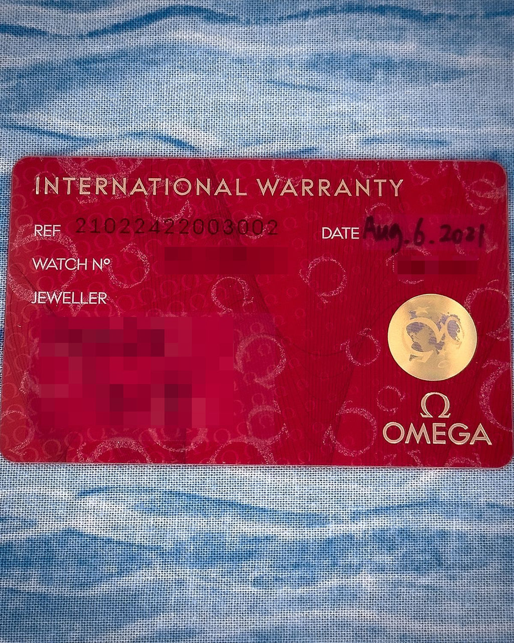 Omega 210.22.42.20.03.002