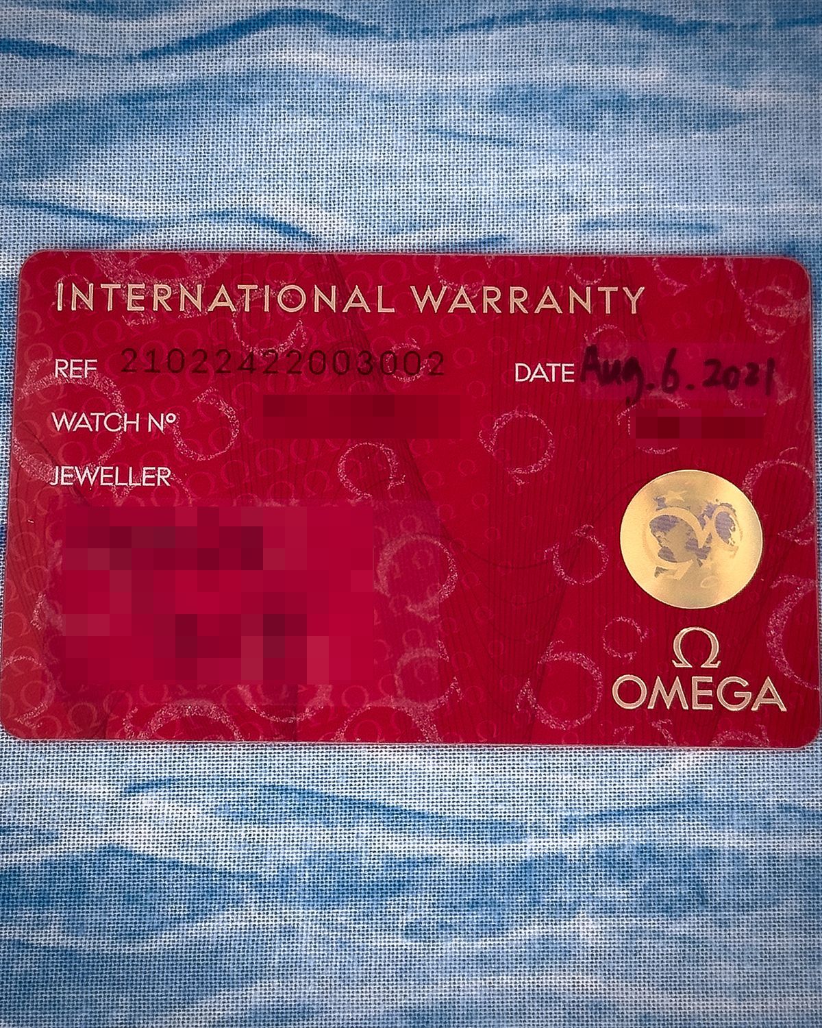 Omega 210.22.42.20.03.002