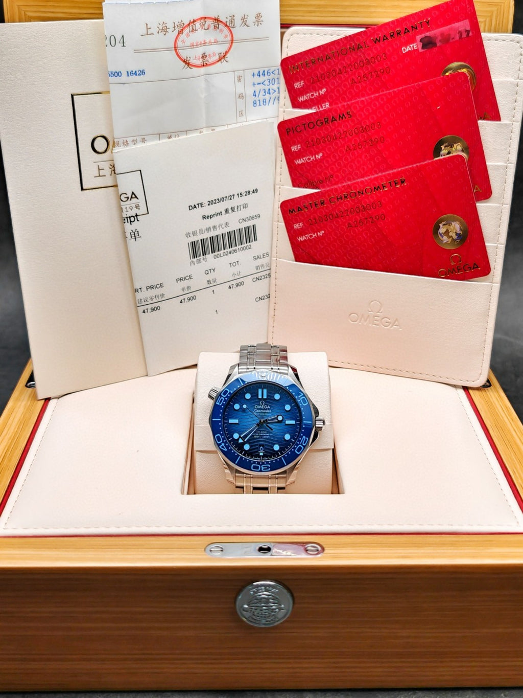 Omega 210.30.42.20.03.003