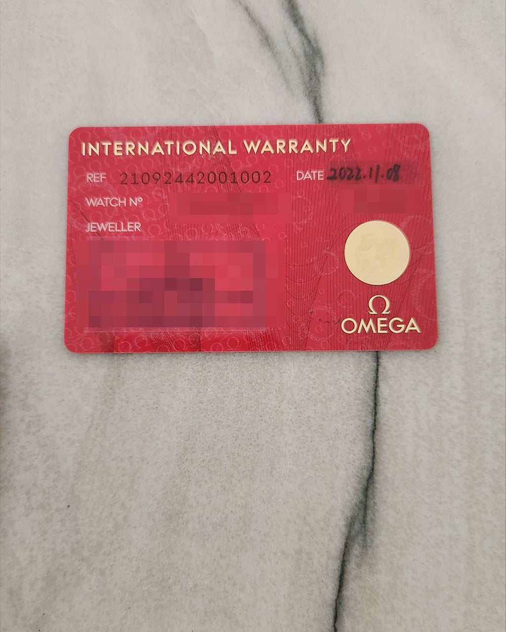 Omega 210.92.44.20.01.002