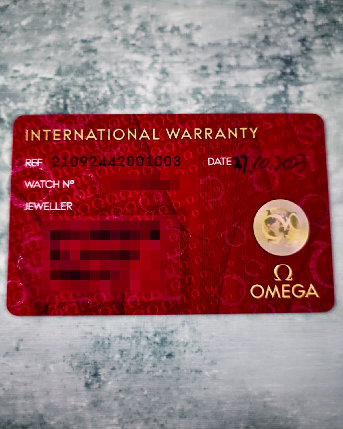 Omega 210.92.44.20.01.003