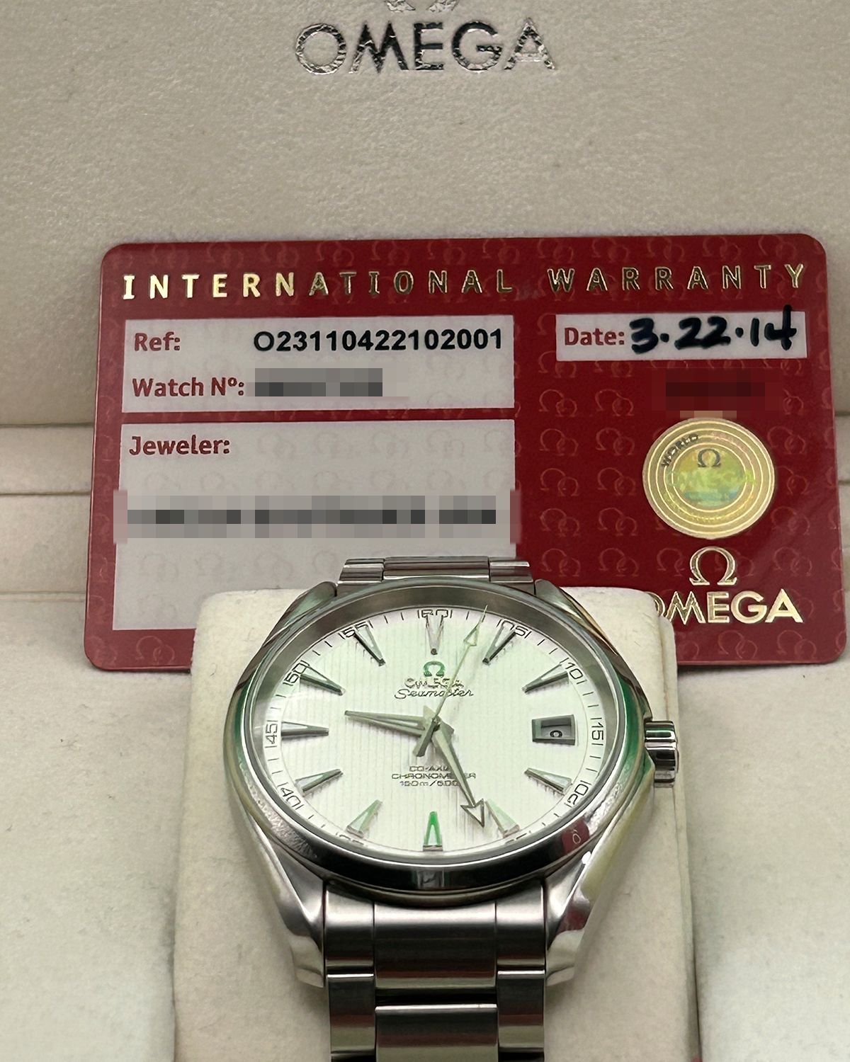 Omega 231.10.42.21.02.001