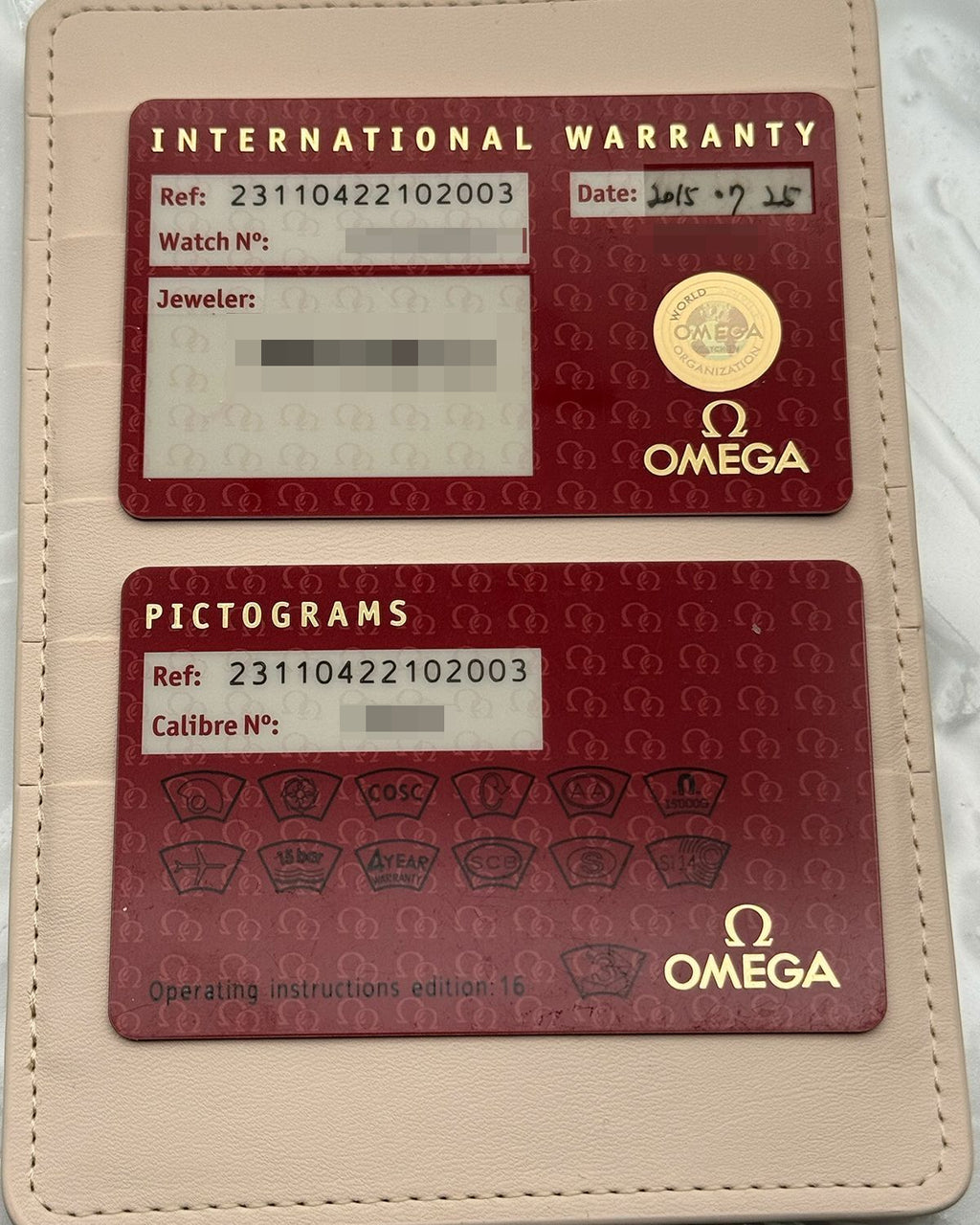 Omega 231.10.42.21.02.003